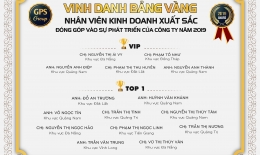 VINH DANH NHÂN VIÊN XUẤT SẮC NĂM 2019