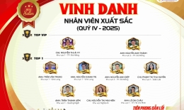 VINH DANH NHÂN VIÊN XUẤT SẮC QUÝ IV/2025
