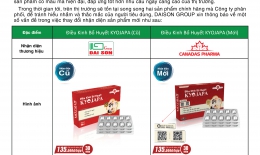 Thông báo cải tiến sản phẩm Điều Kinh Bổ Huyết KYOJAPA