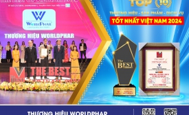 WORLDPHAR ĐÓN NHẬN GIẢI THƯỞNG THE BEST OF VIETNAM 2024 (THƯƠNG HIỆU – SẢN PHẨM – DỊCH VỤ TỐT NHẤT VIỆT NAM 2024)