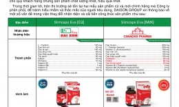 Thông báo cải tiến sản phẩm Slimcaps Eva