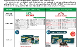 Thông báo cải tiến sản phẩm GoldHealth Canadas