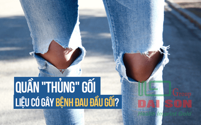 Chuyên gia xương khớp cảnh báo tác hại nghiêm trọng của việc mặc quần thủng gối - Ảnh 1.
